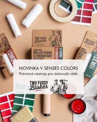✨ Two Fussy Blokes nově v SENSES colors! Prémiovou malířskou značku náčiní Two Fussy Blokes najdete konečně i u nás a my...