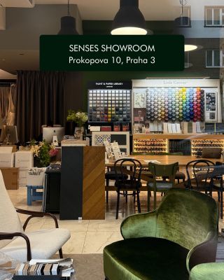 🎨 Přijďte si osobně vybrat barvy, tapety, doplňky nebo nábytek pro váš interiér a exteriér! V našem showroomu na Prokopově...